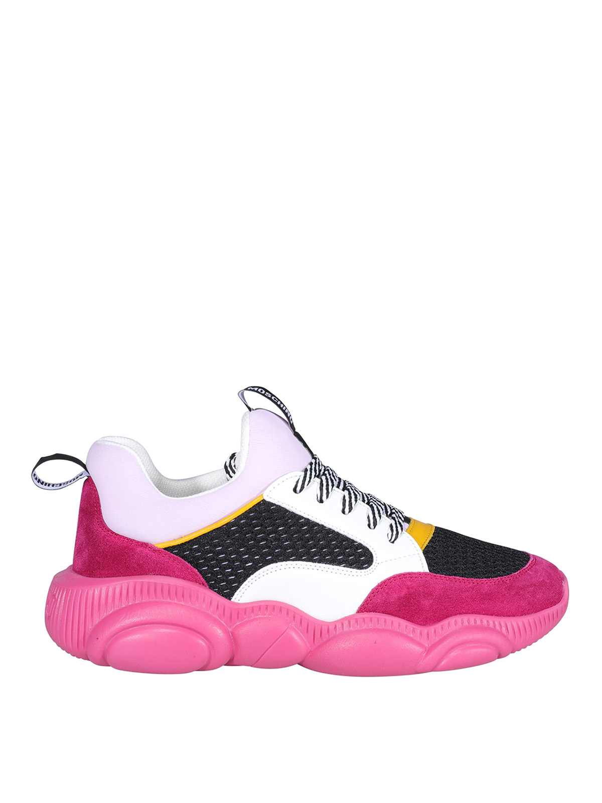moschino mesh trainers