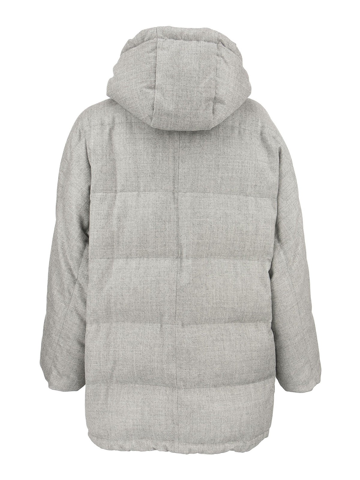 flannel puffer jacket