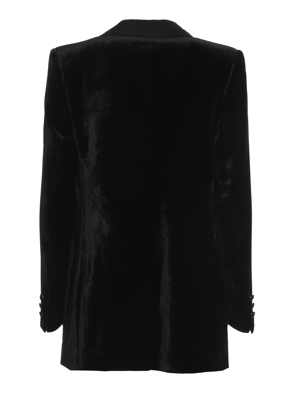 red crushed velvet blazer