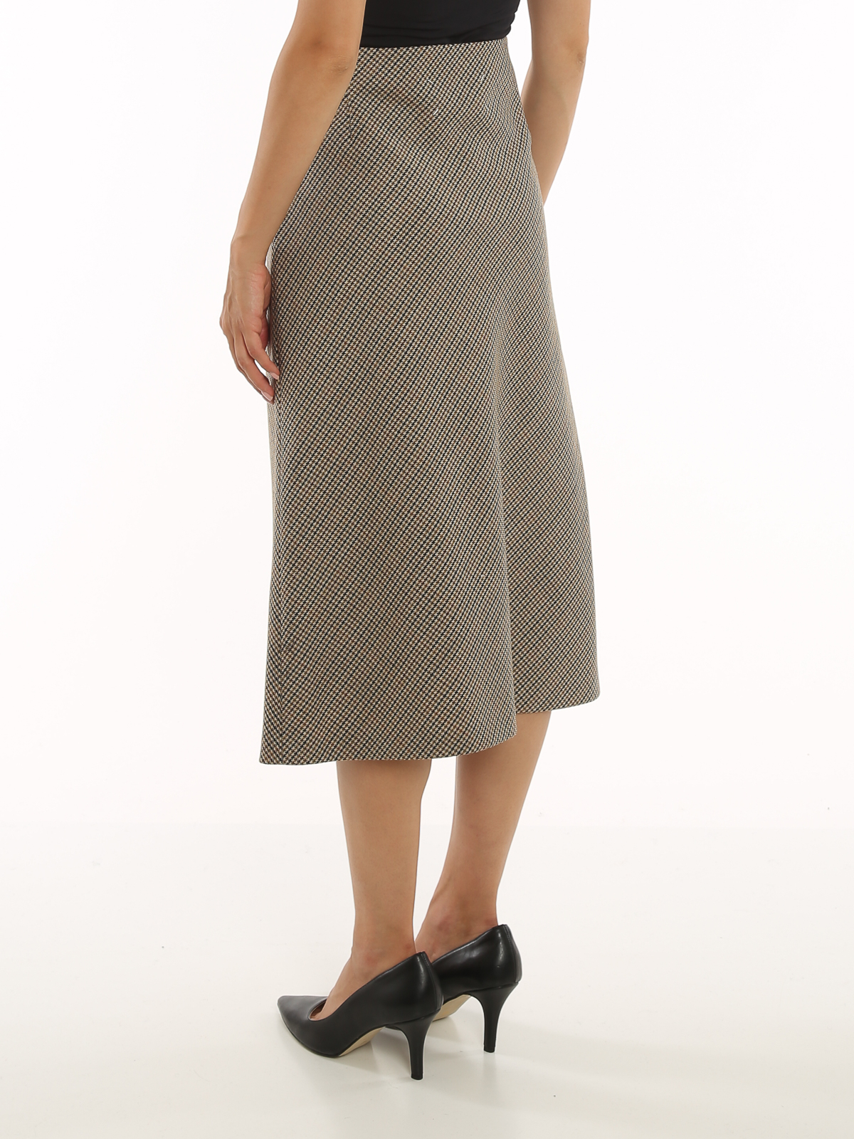 Mini skirts Maison Margiela - Houndstooth A-line skirt