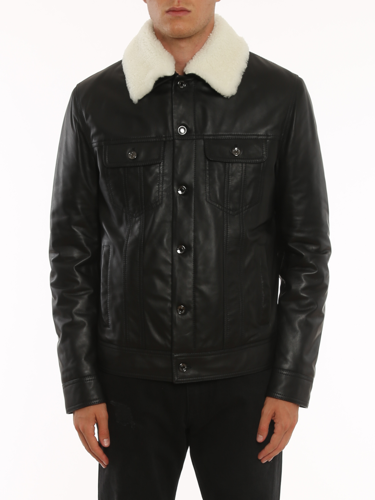 Leather jacket Dolce \u0026 Gabbana 