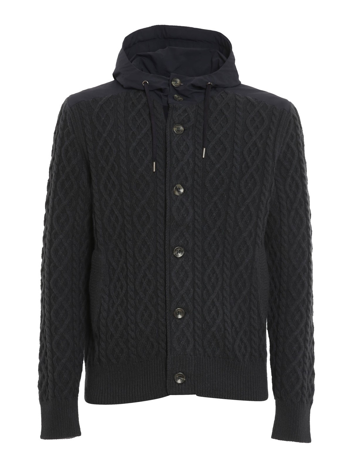 herno hooded cardigan