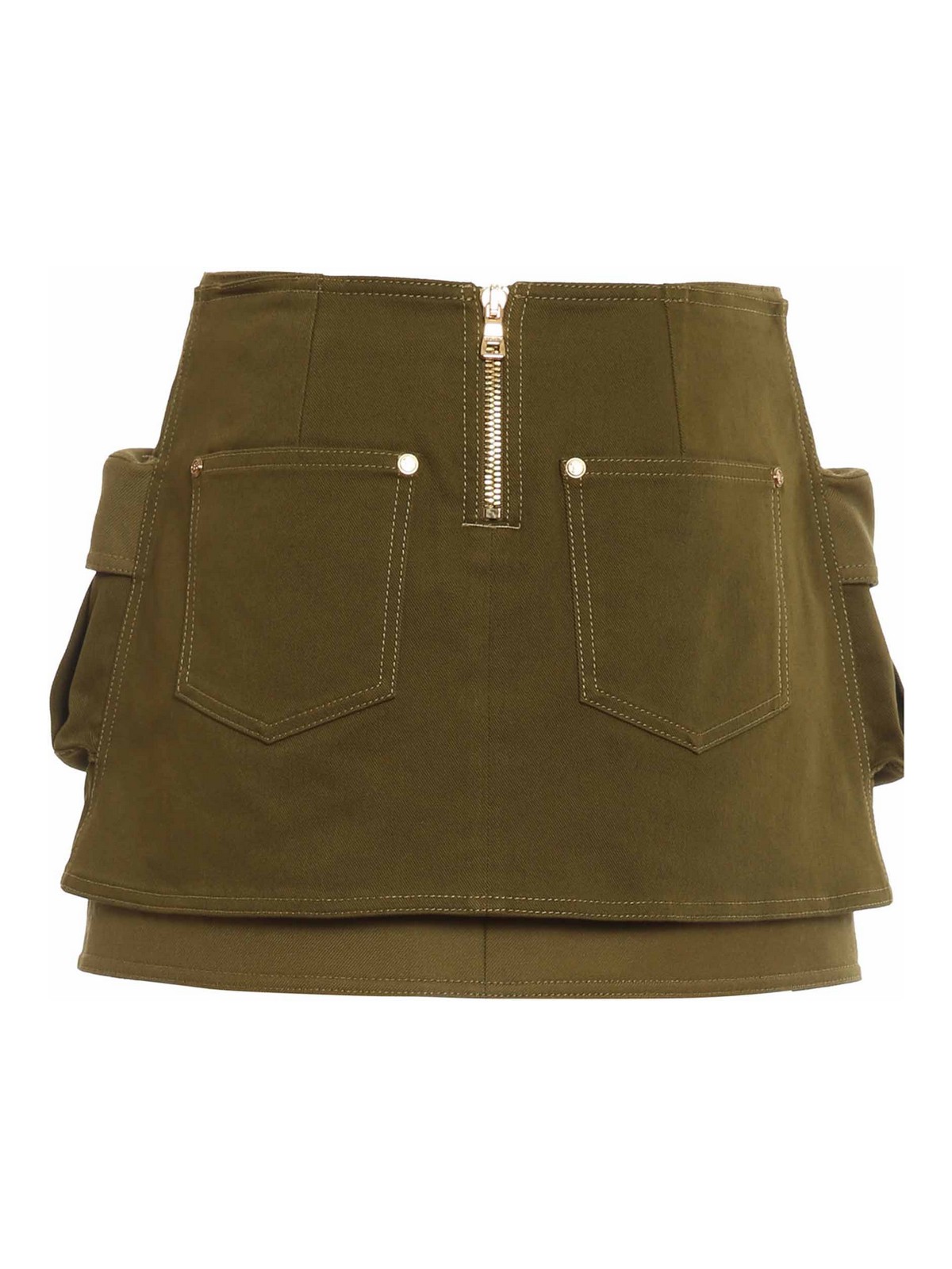 Mini skirts Balmain - Bull mini skirt - UF04085D071 | Shop online at iKRIX