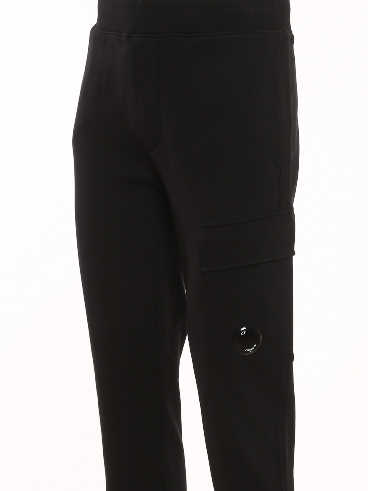 black cp company tracksuit bottoms