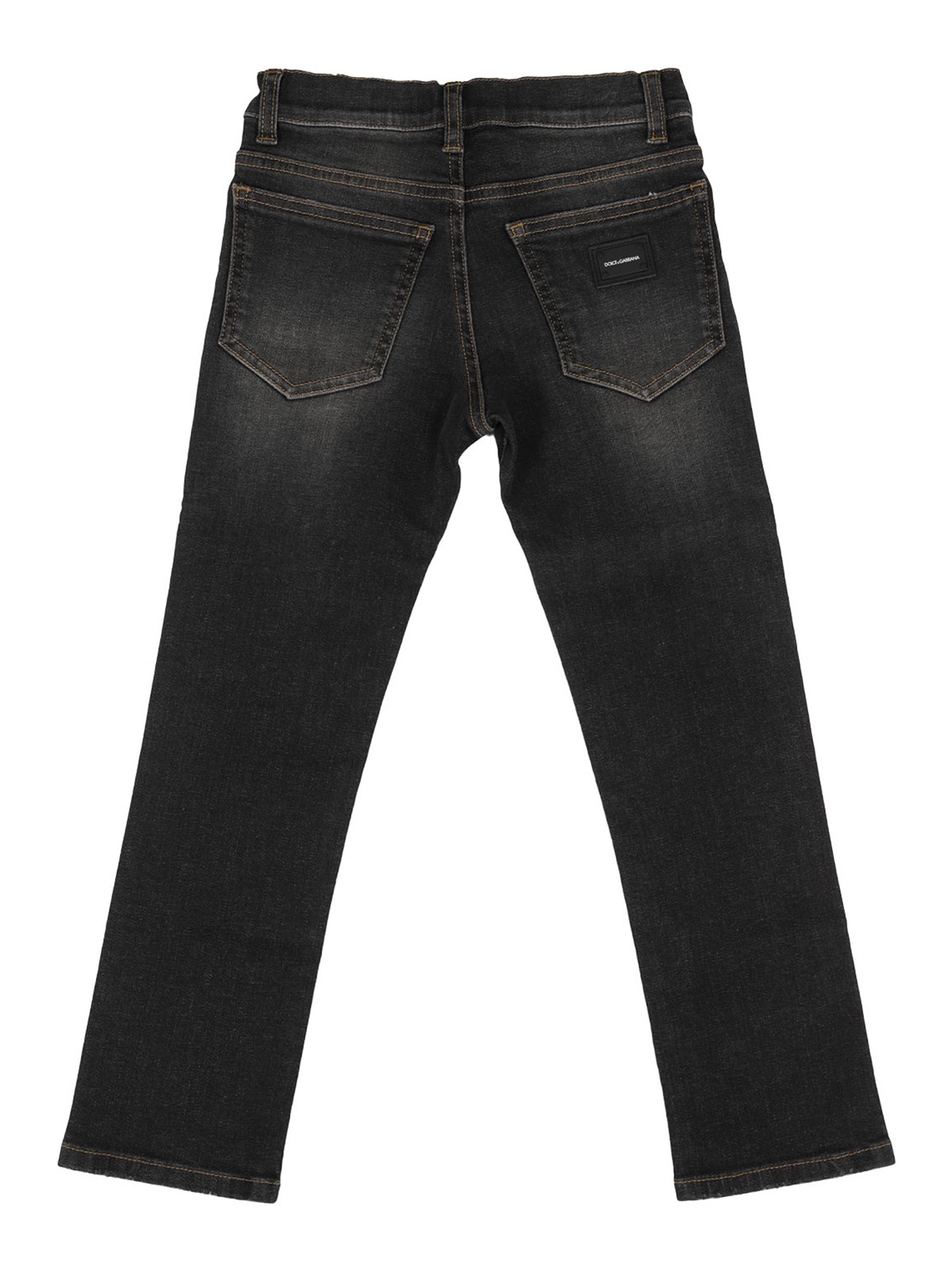 Straight Leg Jeans Dolce Gabbana Five Pocket Stretch Denim Jeans L F LD N