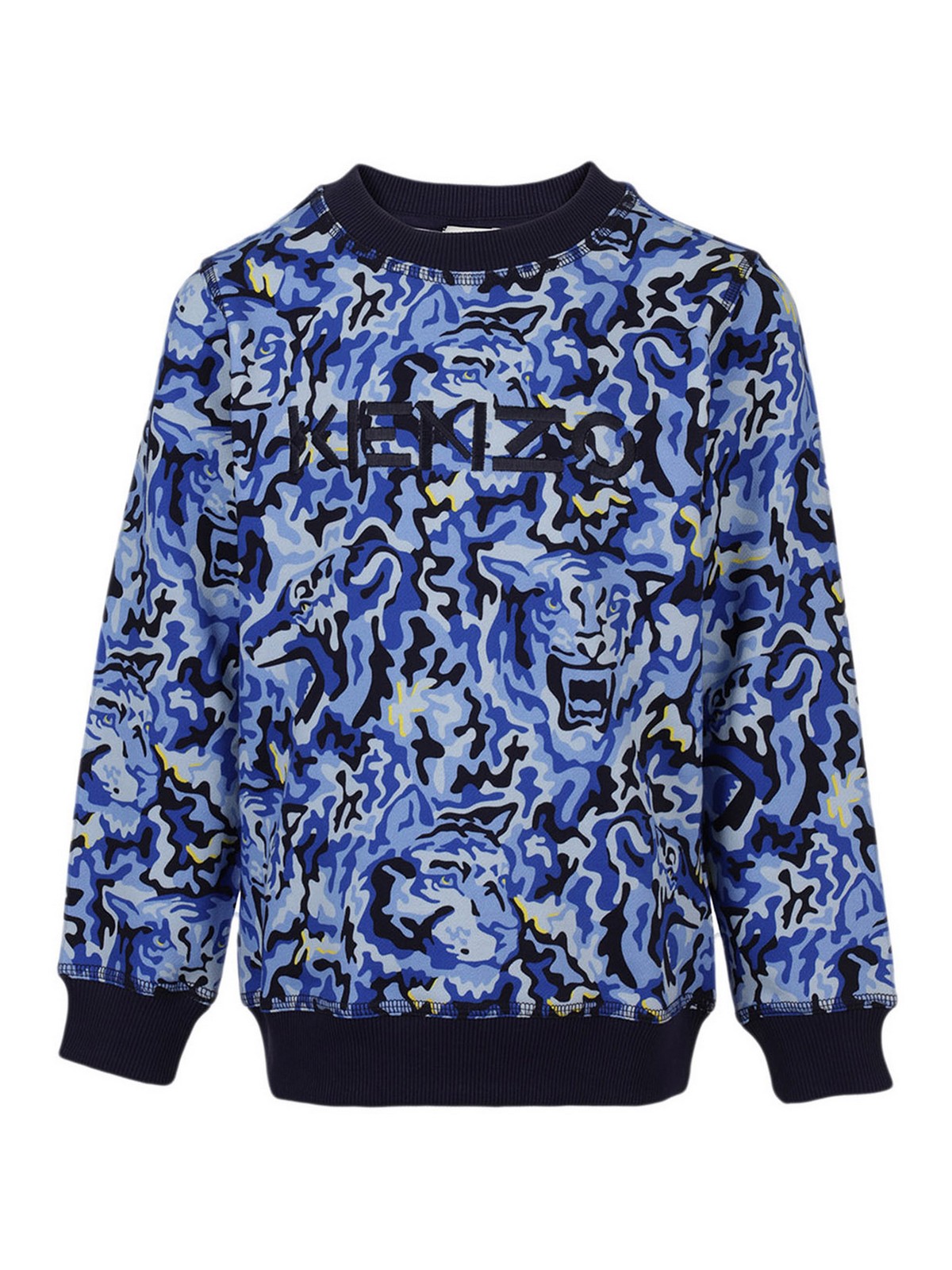 Sweatshirts & Sweaters Kenzo Tiger print sweatshirt K25167BLU