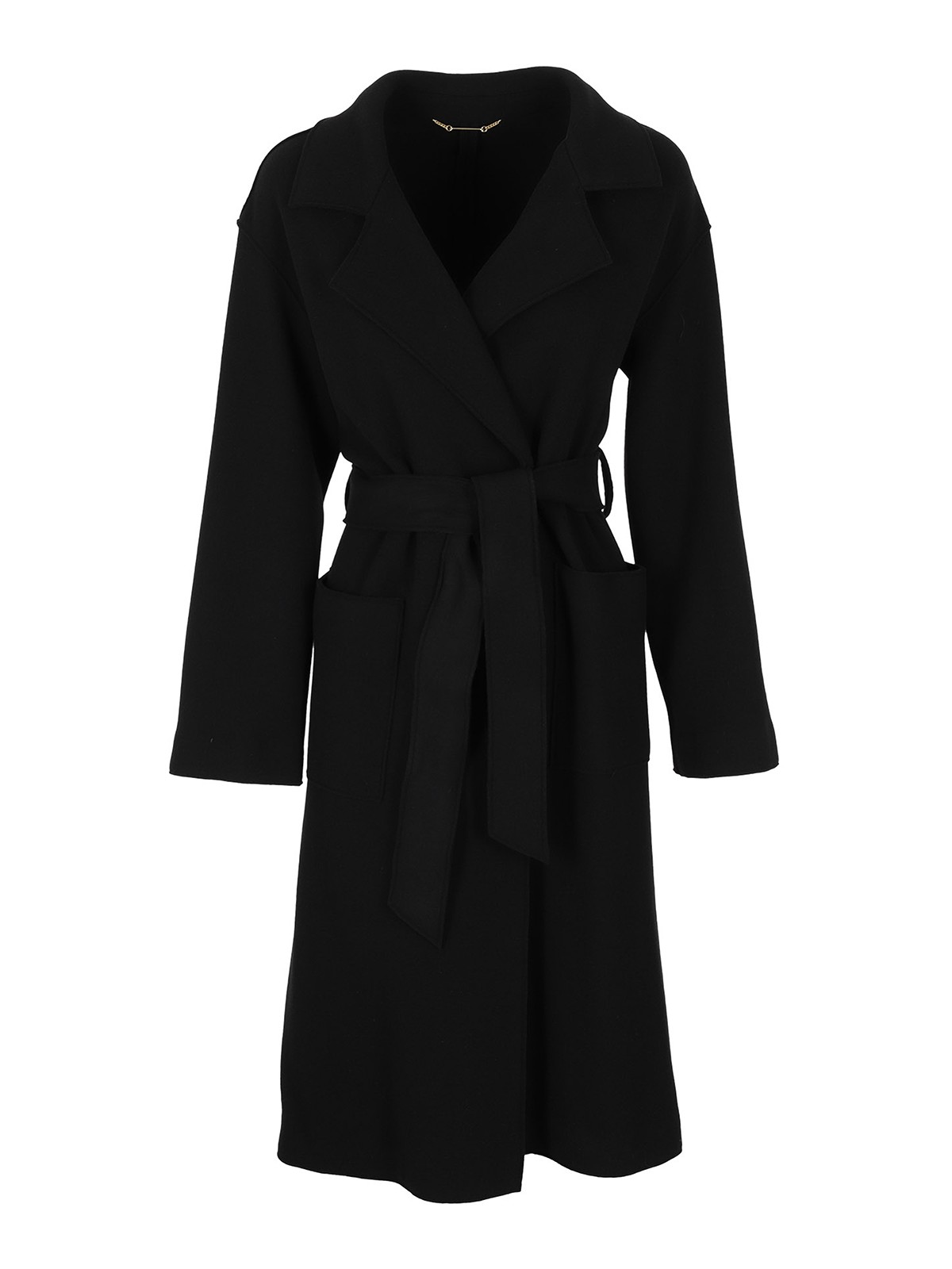 Knee length coats Seventy Belted wool blend coat CP0409150226999
