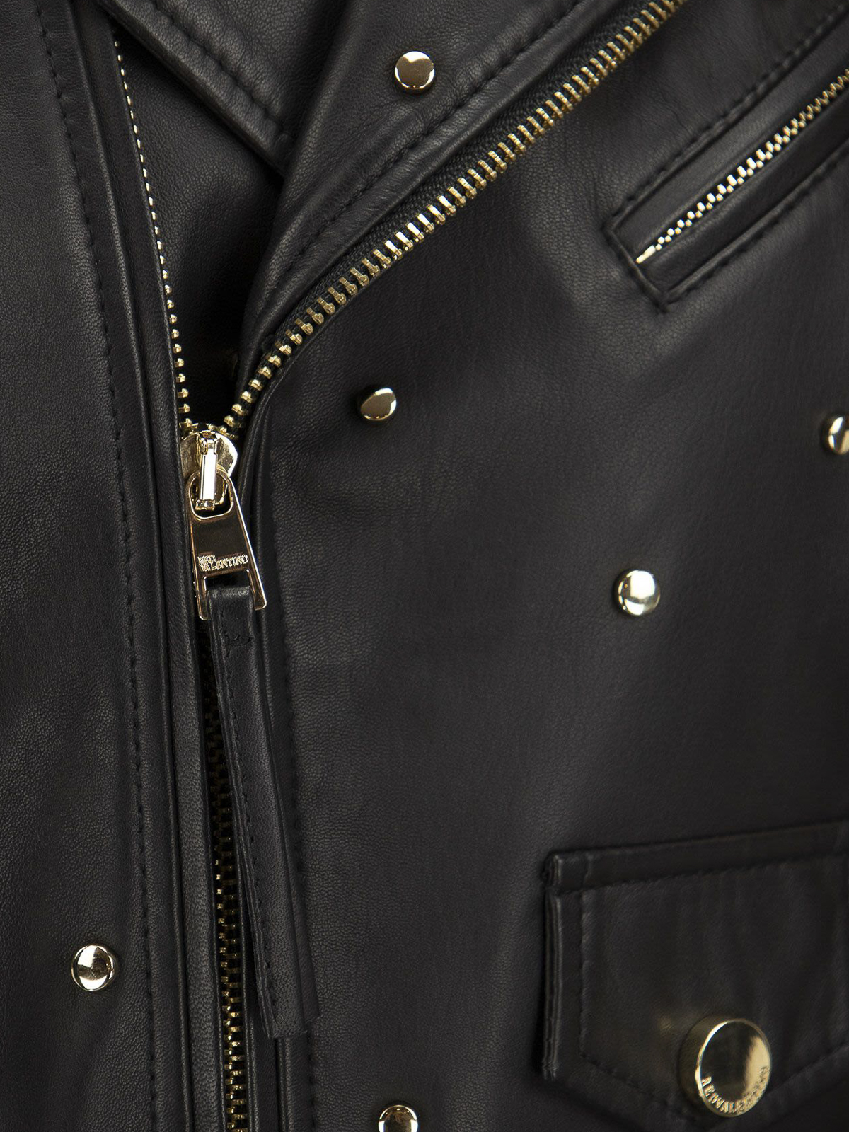 embellished biker jacket