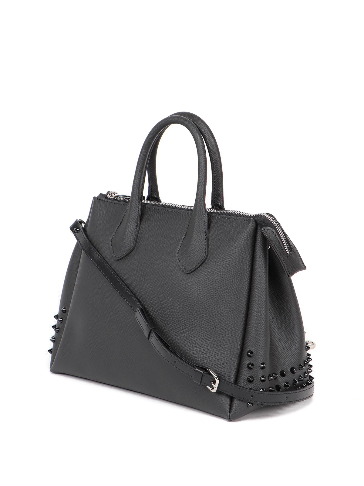 Totes bags Gianni Chiarini - Black studded tote - BS1900T21AISTUDS11597