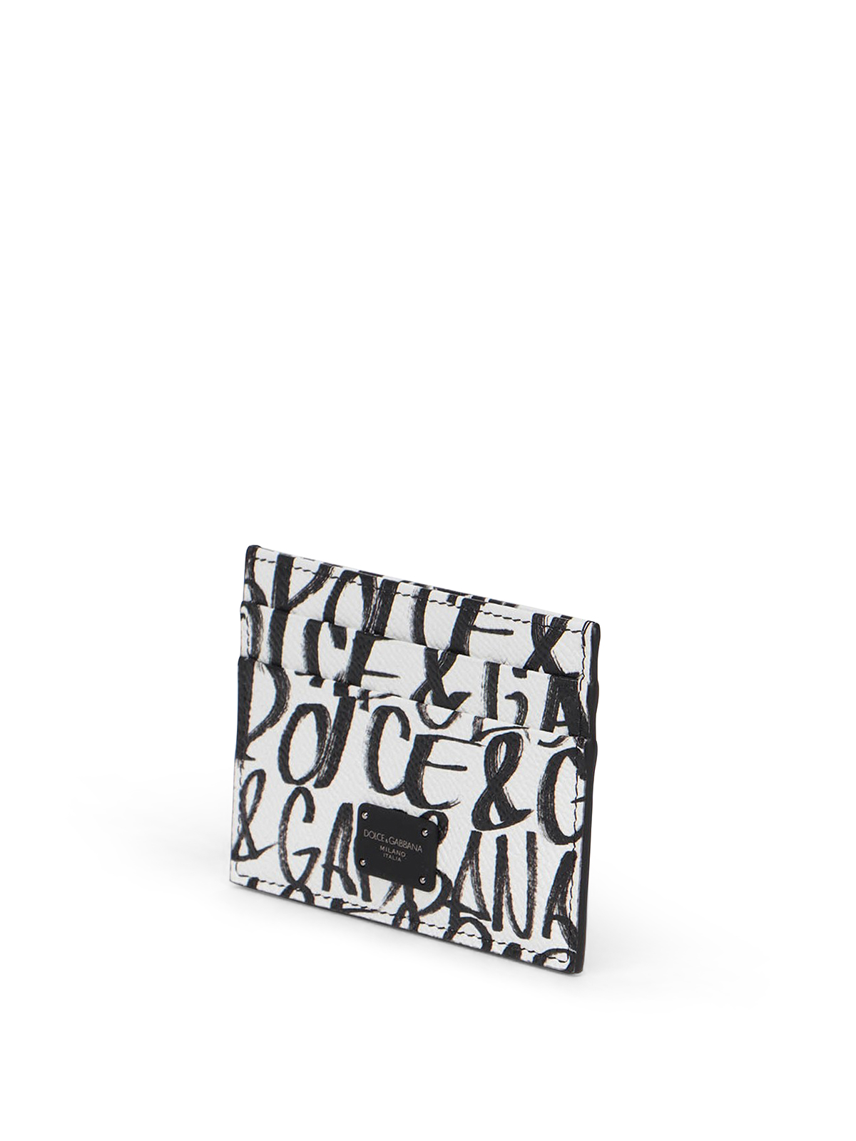 Wallets & purses Dolce & Gabbana - Logo print card holder ...