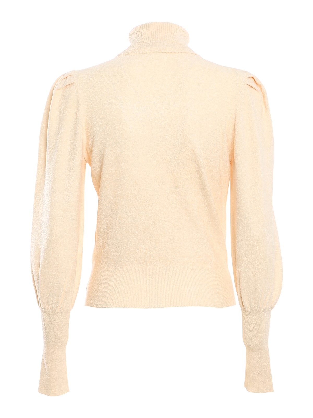 Maglia elisabetta franchi fuxia a collo alto in lana 44 fuxia - Stileo.it