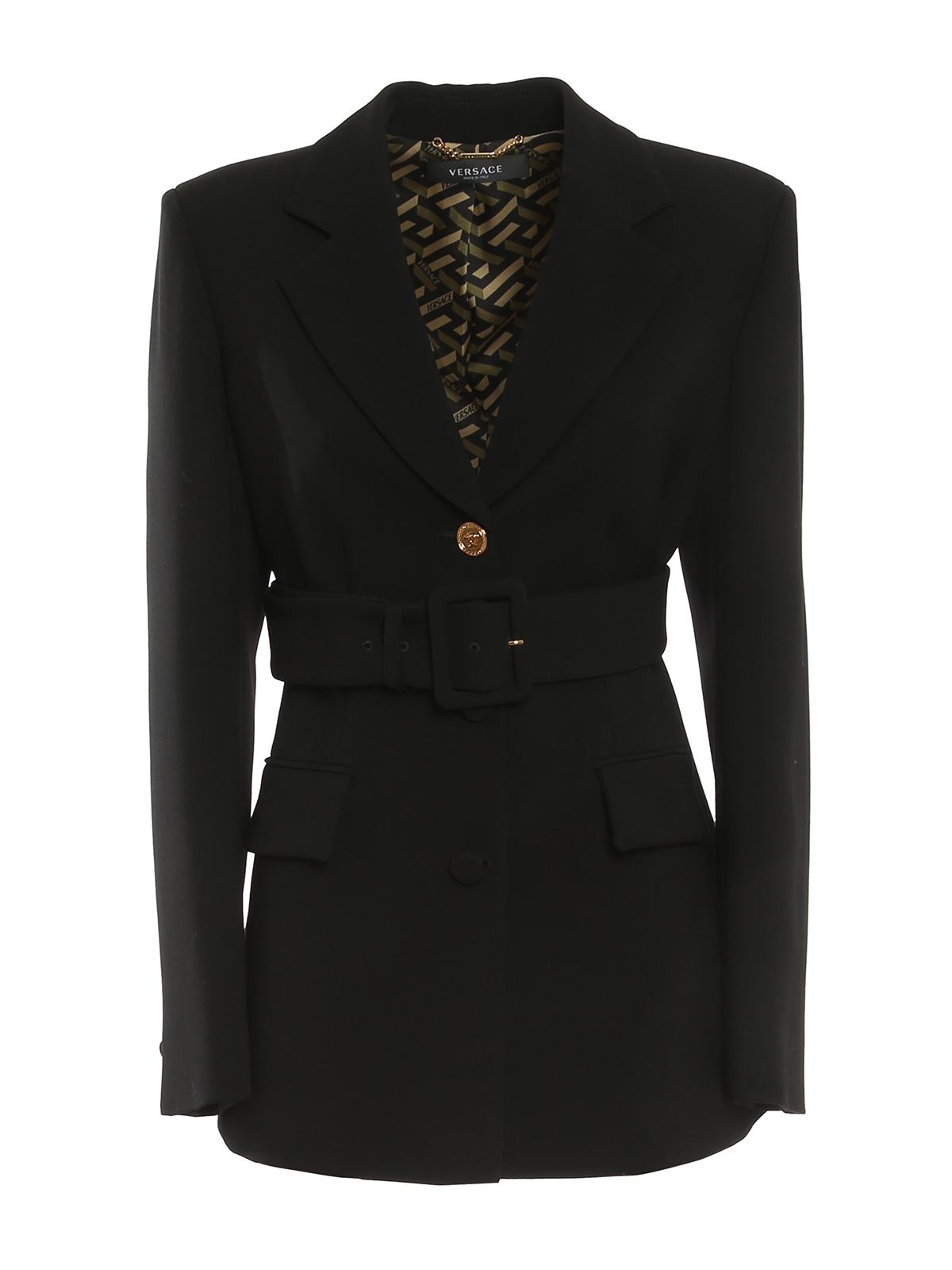 Blazers Versace - Wool blazer - 10017281A017981B000 | Shop online at iKRIX