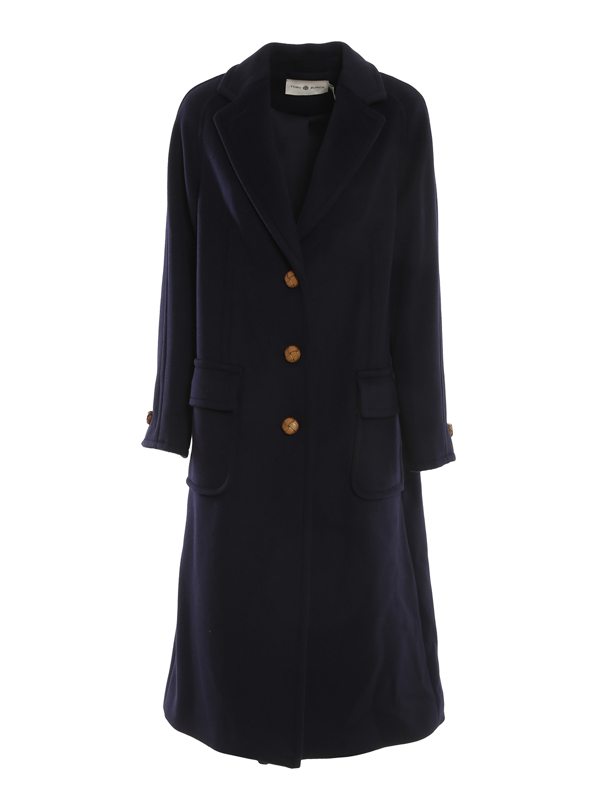 Long coats Tory Burch - Wool coat - 88377411 | Shop online at iKRIX