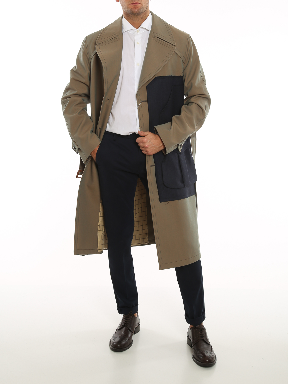 Trenchcoats Maison Margiela - Trenchcoat - Braun - S50AH0103S54159154