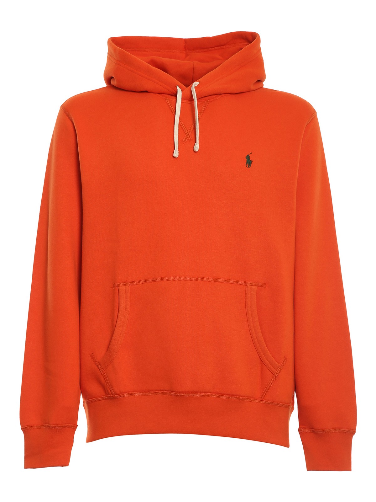 Sweatshirts & Sweaters Polo Ralph Lauren - Orange fleece hoodie -  710766778040