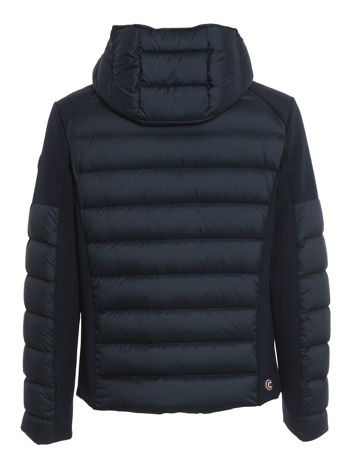 thin hooded puffer jacket