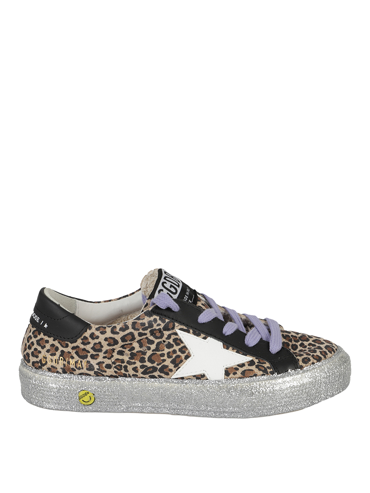 golden goose gold may sneakers