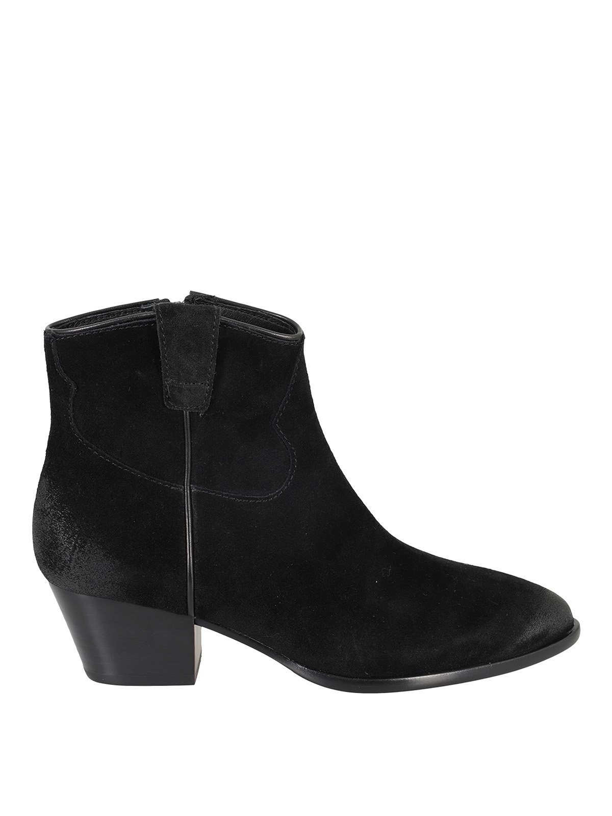 Ankle boots Ash Houston suede ankle boots HOUSTON04NERO