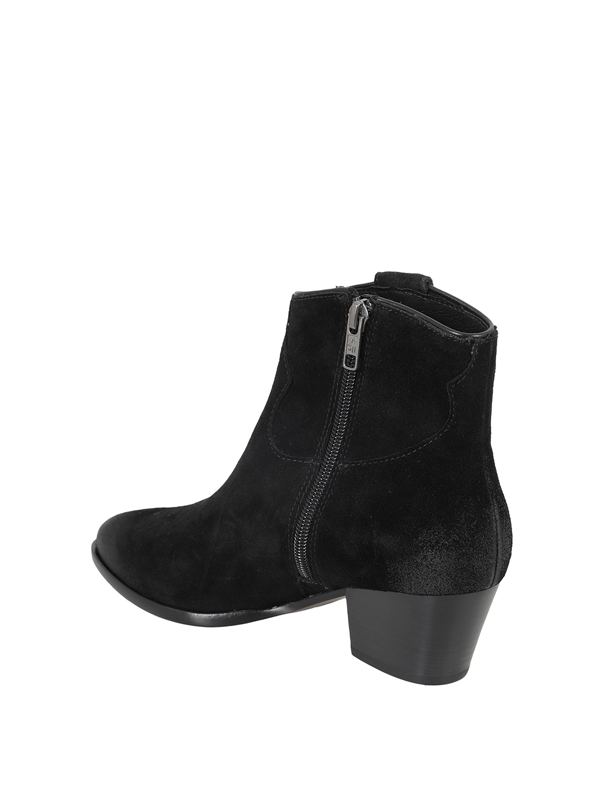 Ankle boots Ash Houston suede ankle boots HOUSTON04NERO