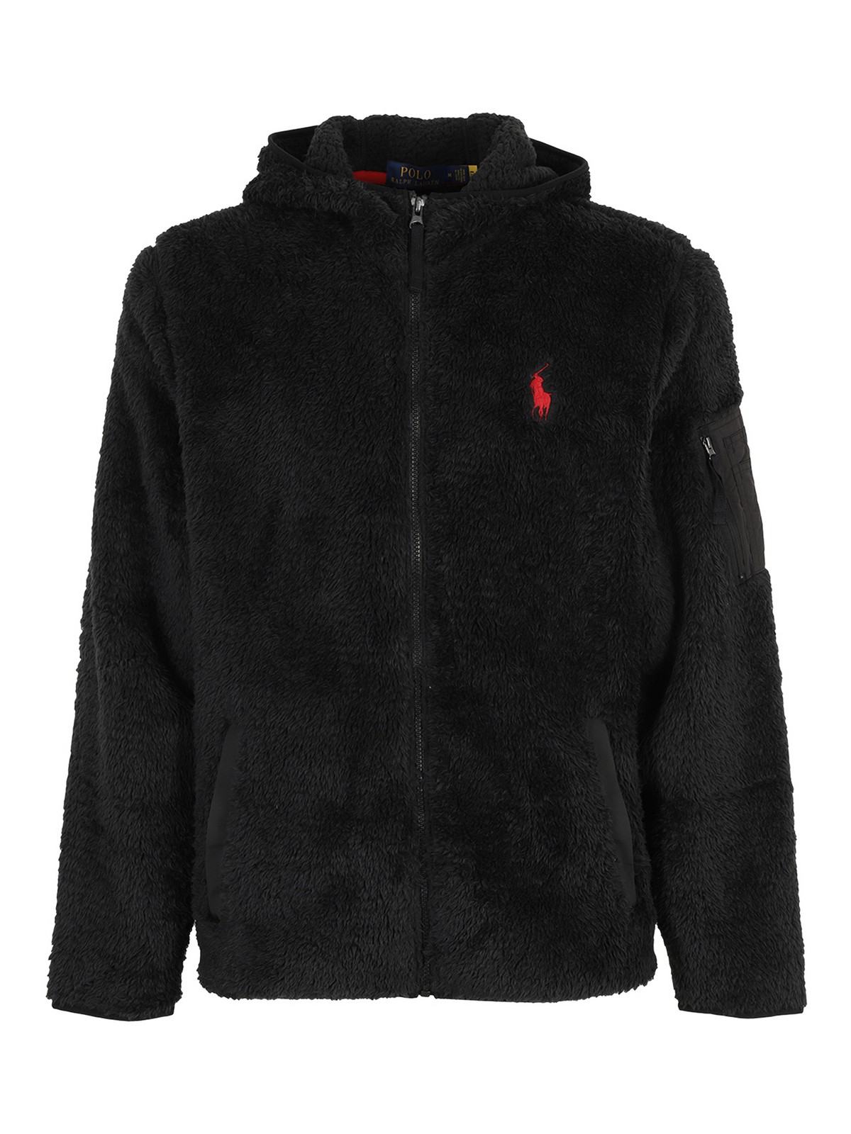 ralph lauren full zip fleece hoodie