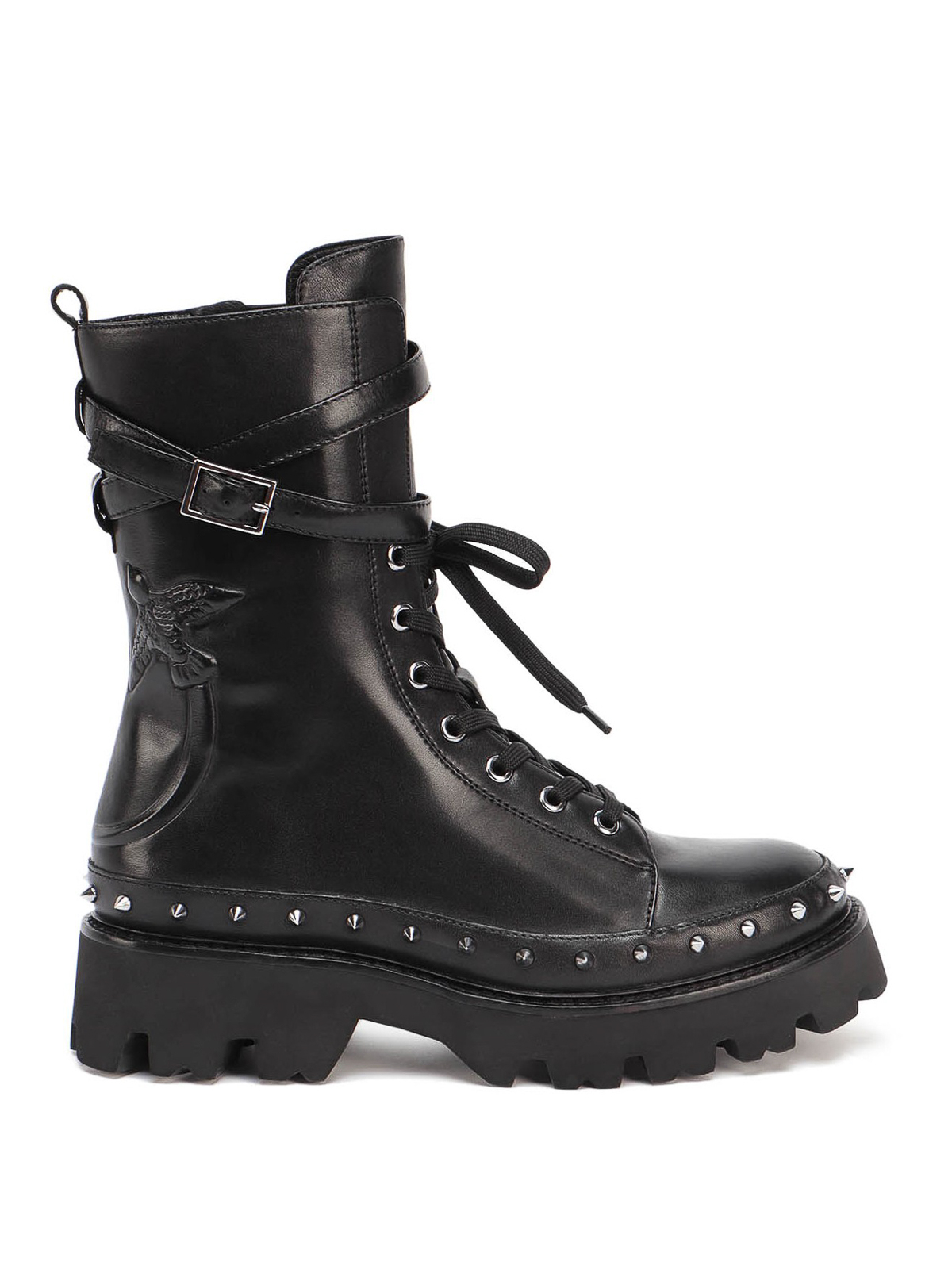 Ankle boots Pinko - Chaval combat boots - 1H20XWY7K6Z99 | iKRIX.com