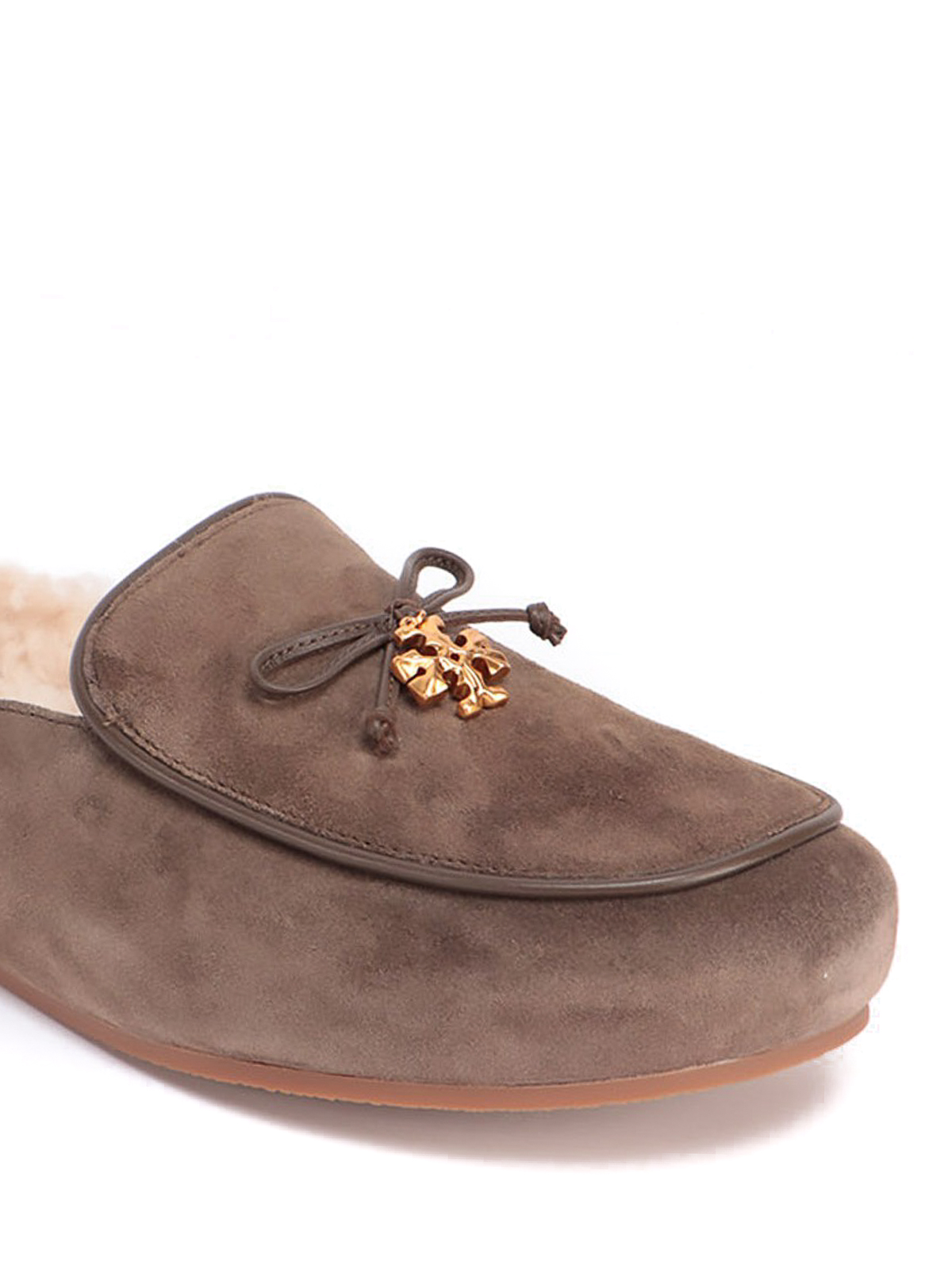 Mules shoes Tory Burch - Shearling mules - 86589300 | Shop online at iKRIX