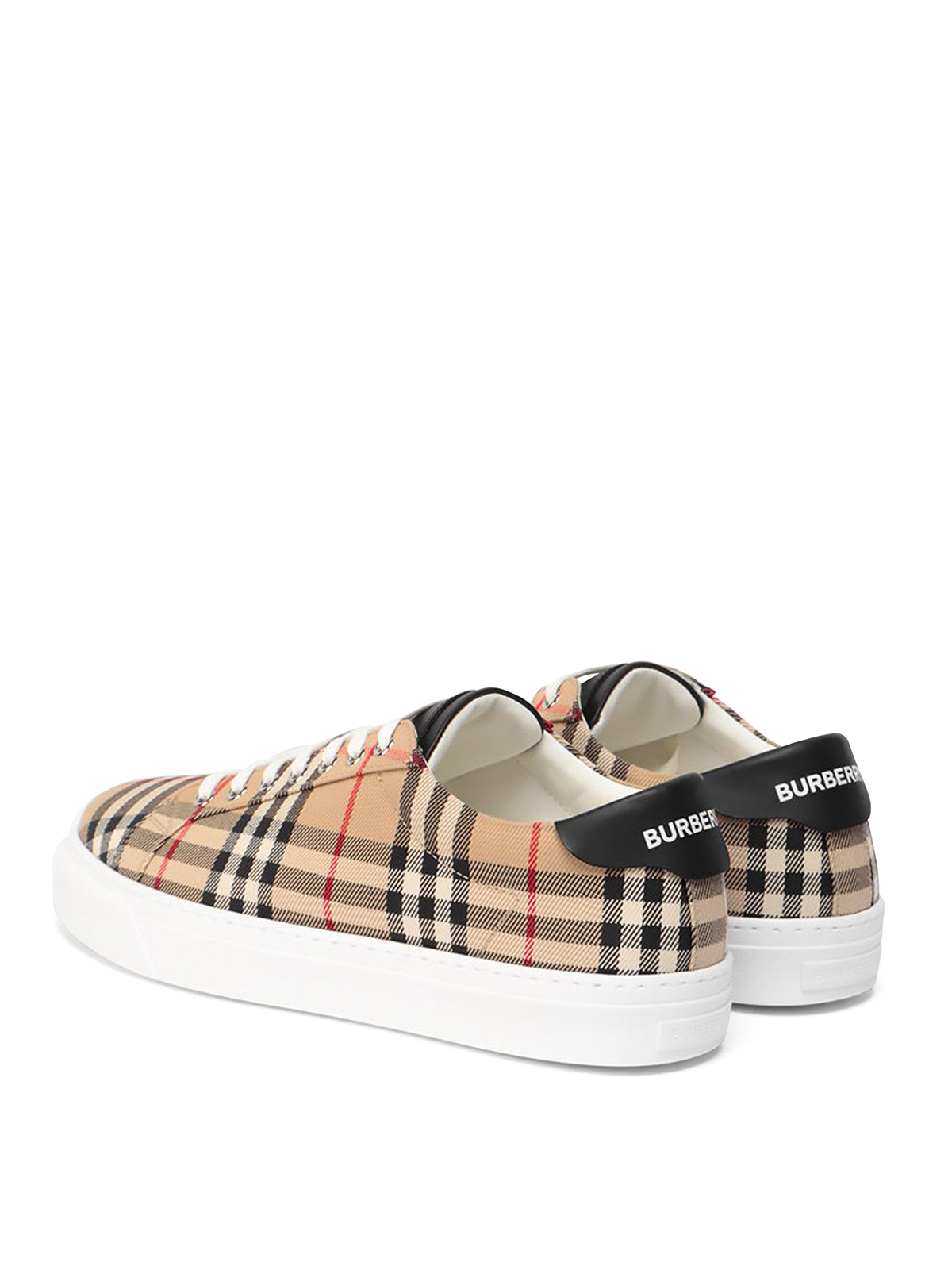 Trainers Burberry - Vintage check patterned sneakers - 8043927 