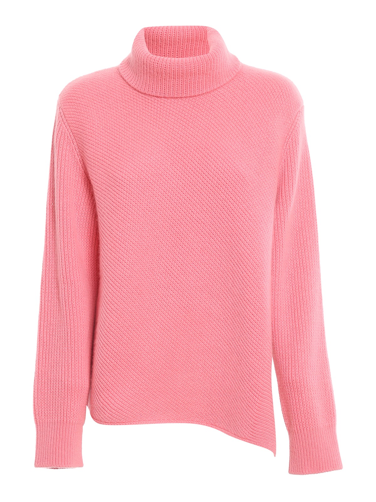 Turtlenecks & Polo necks Cédric Charlier - Side vent wool and cashmere ...