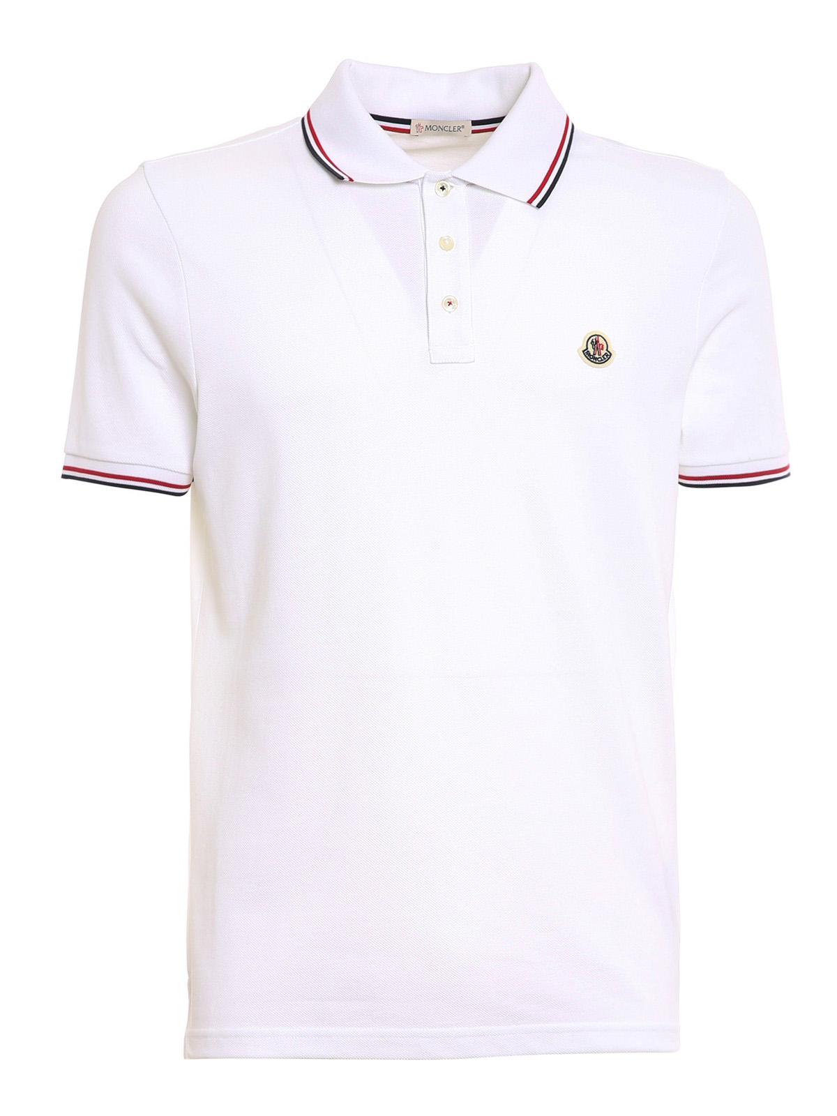white moncler polo