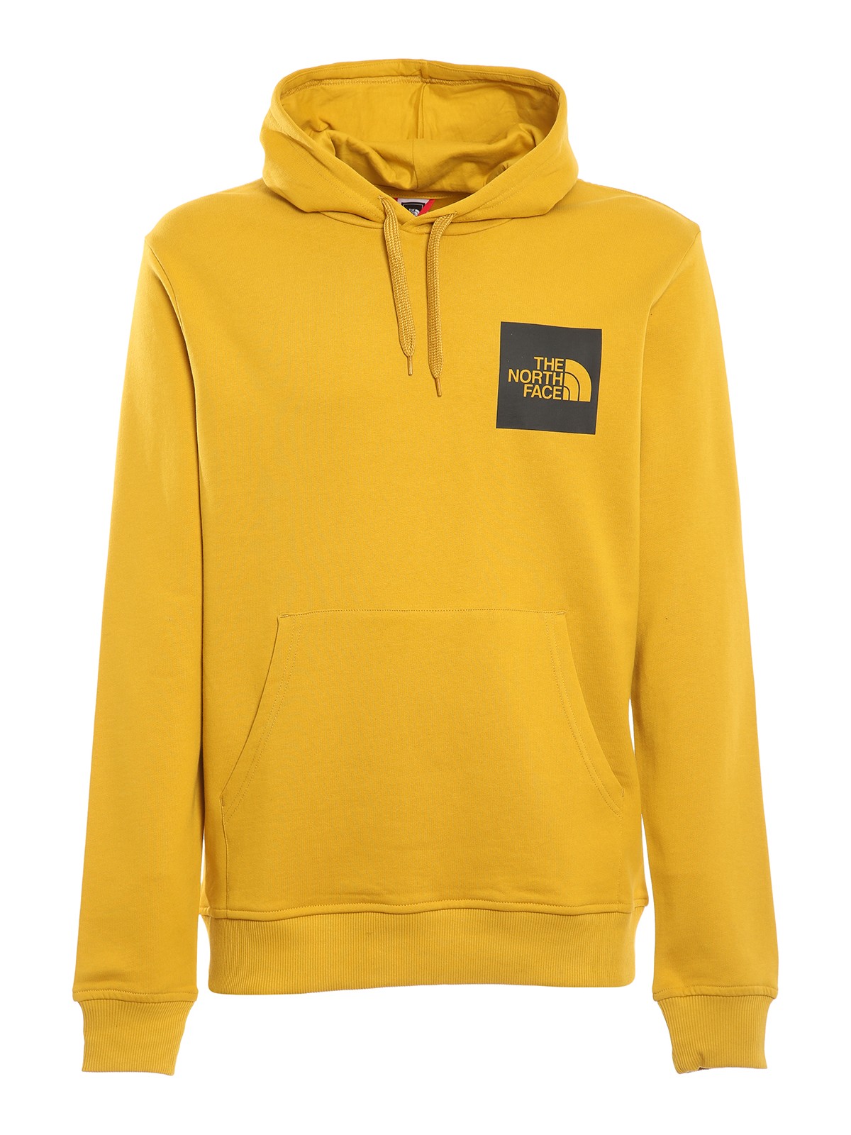 the north face yellow sweatshirt