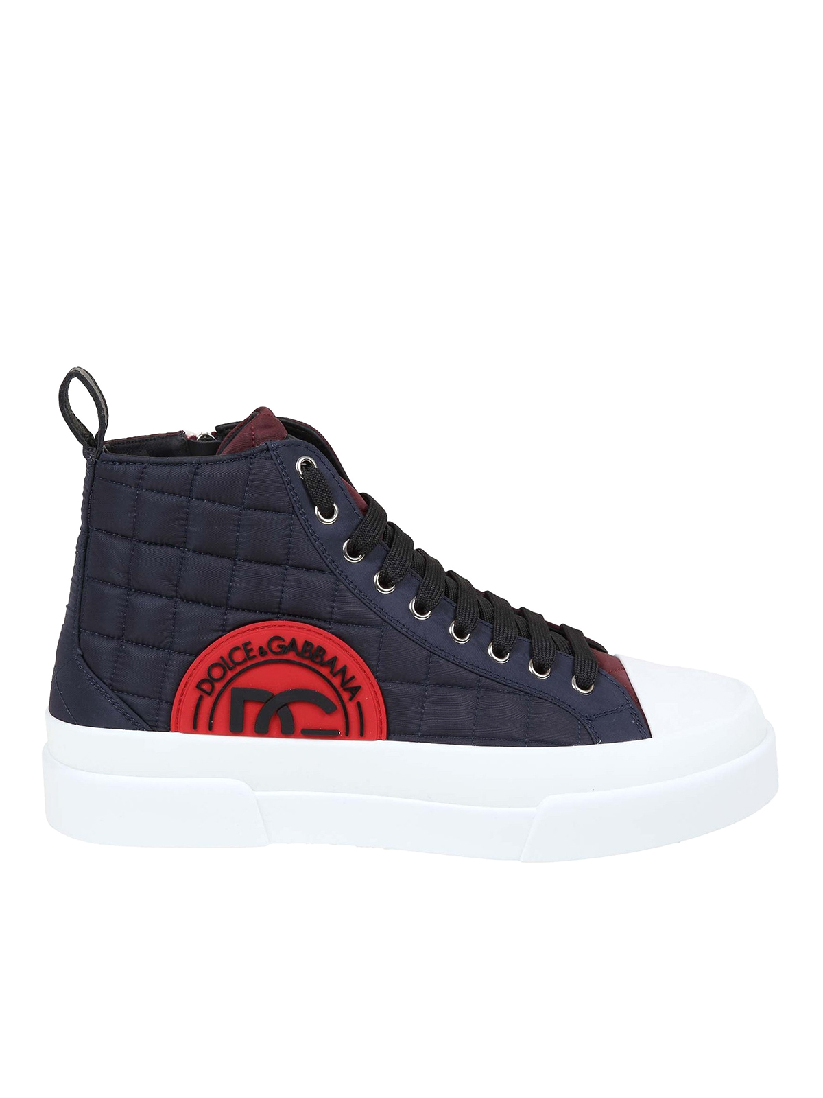 Trainers Dolce & Gabbana - Portofino quilted nylon sneakers ...