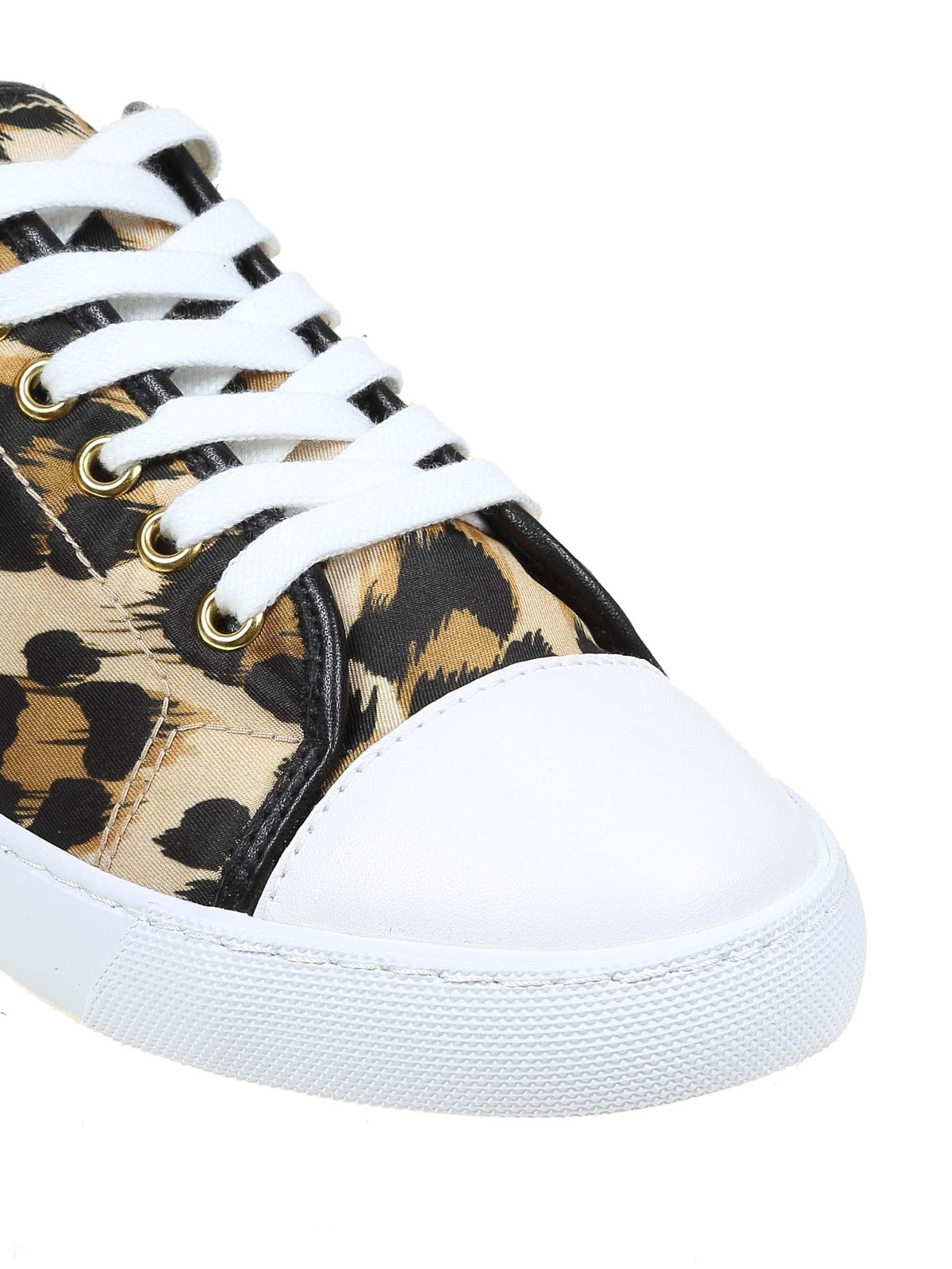 moschino leopard sneakers