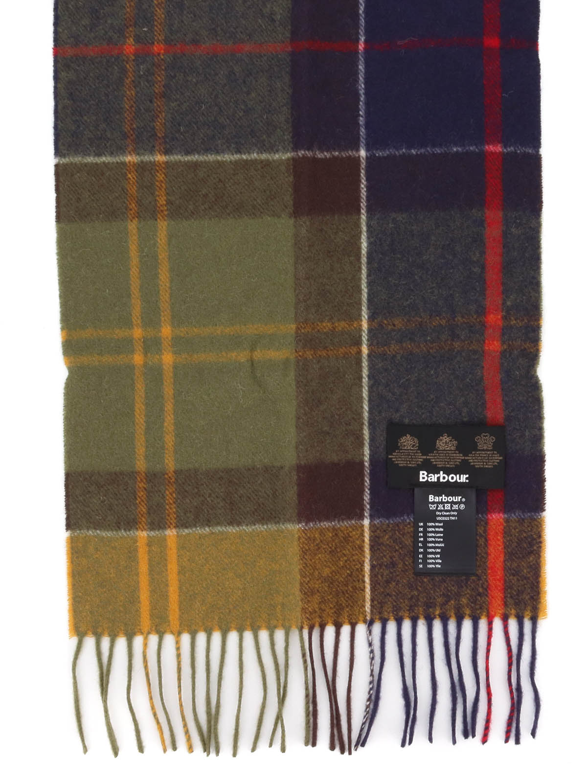 Scarves Barbour - Inverness tartan wool scarf - USC0322TN11 | iKRIX.com