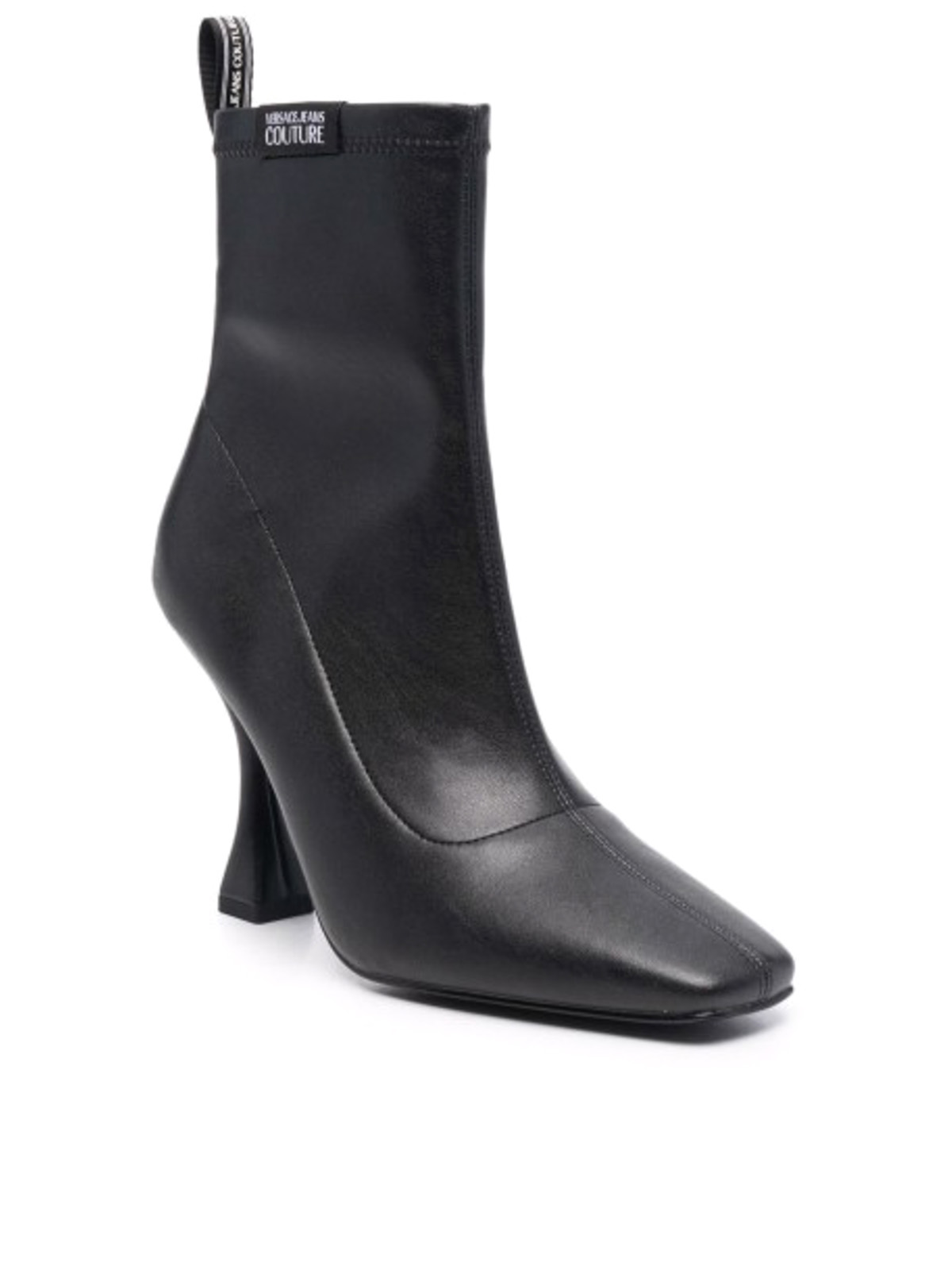 faux leather ankle shoes