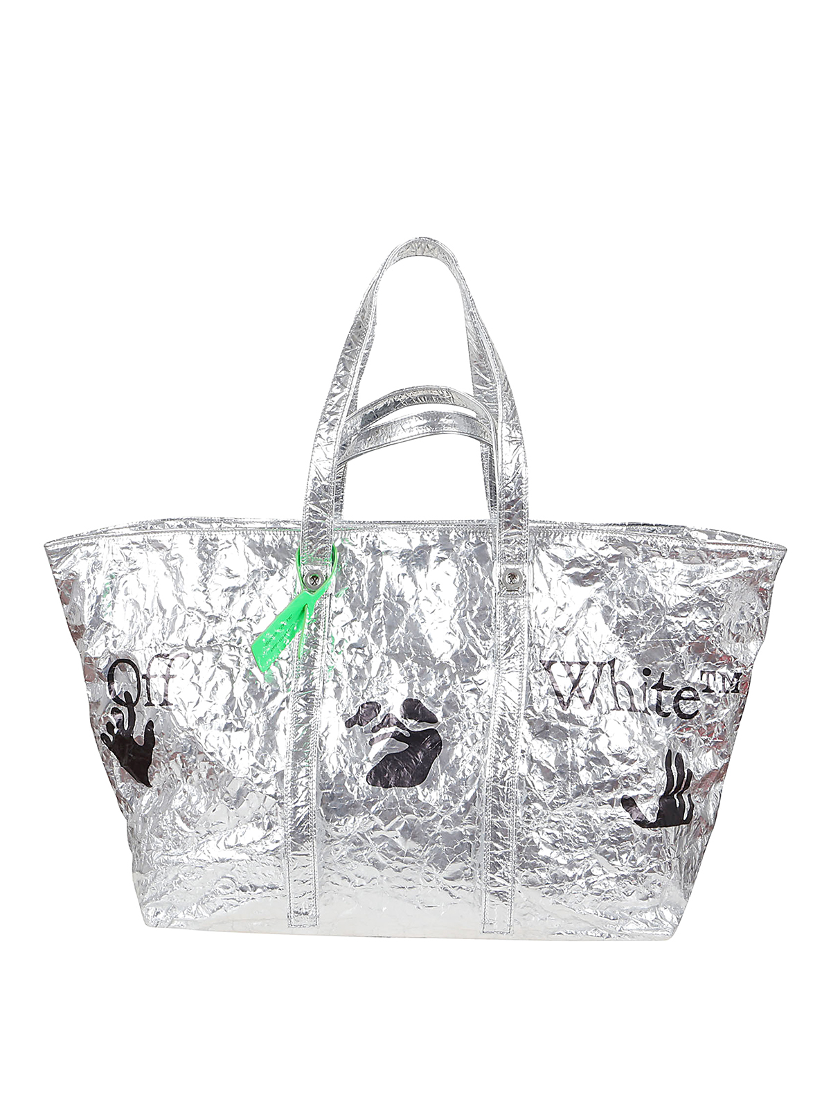 women off white tote