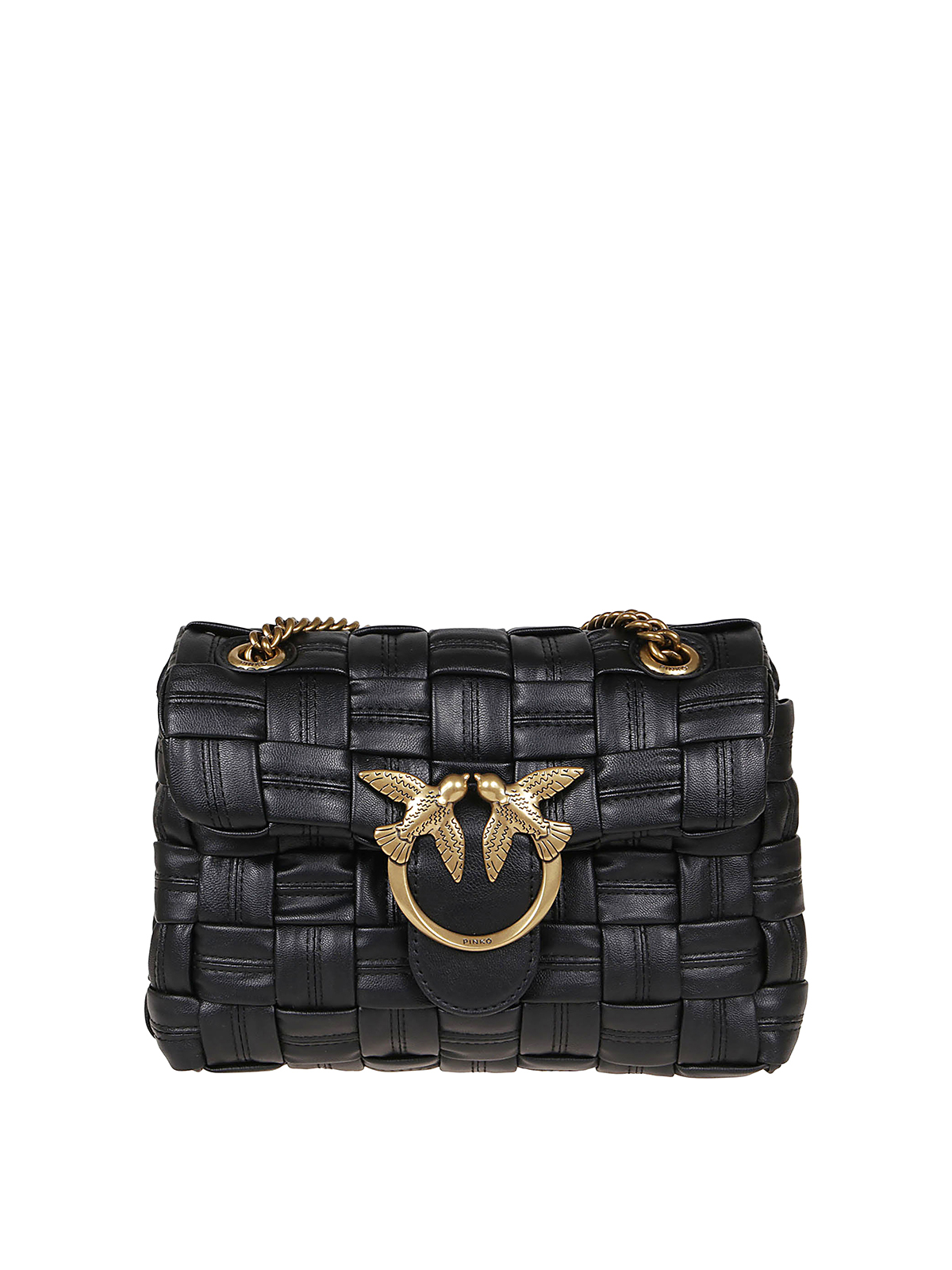 Cross body bags Pinko Love mini puff weave bag 1P22FYY7KJZ99