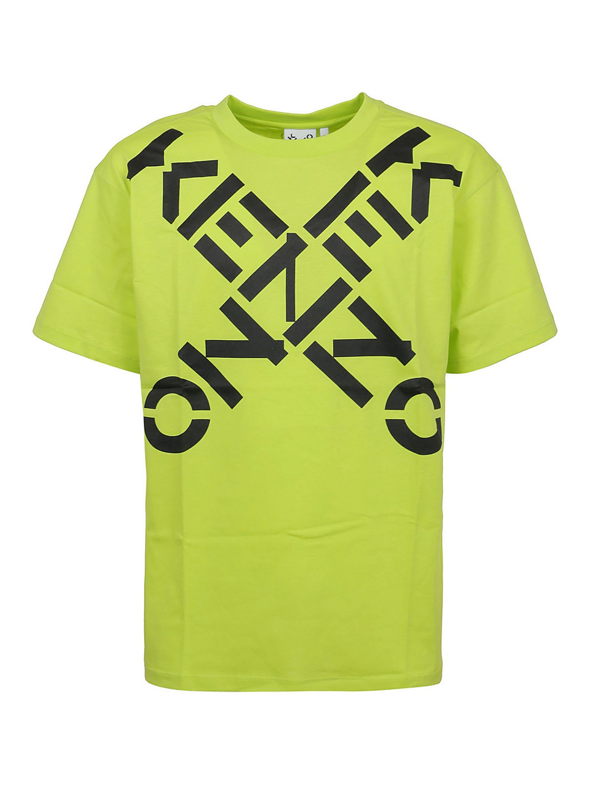 neon green kenzo shirt