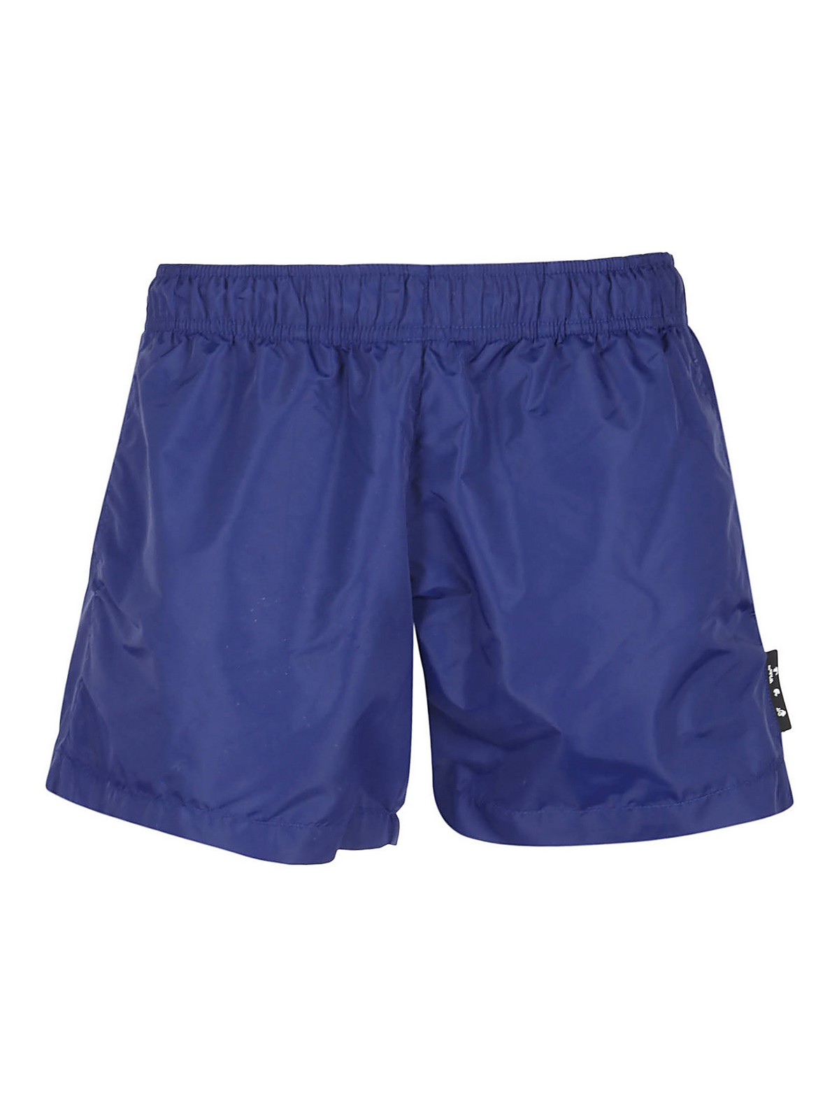 off white blue shorts