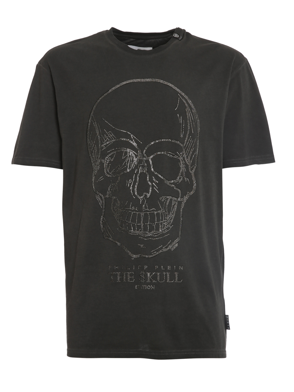 T-shirts Philipp Plein - Rhinestone Skull Tee - AAACUTK0086PJY002N02