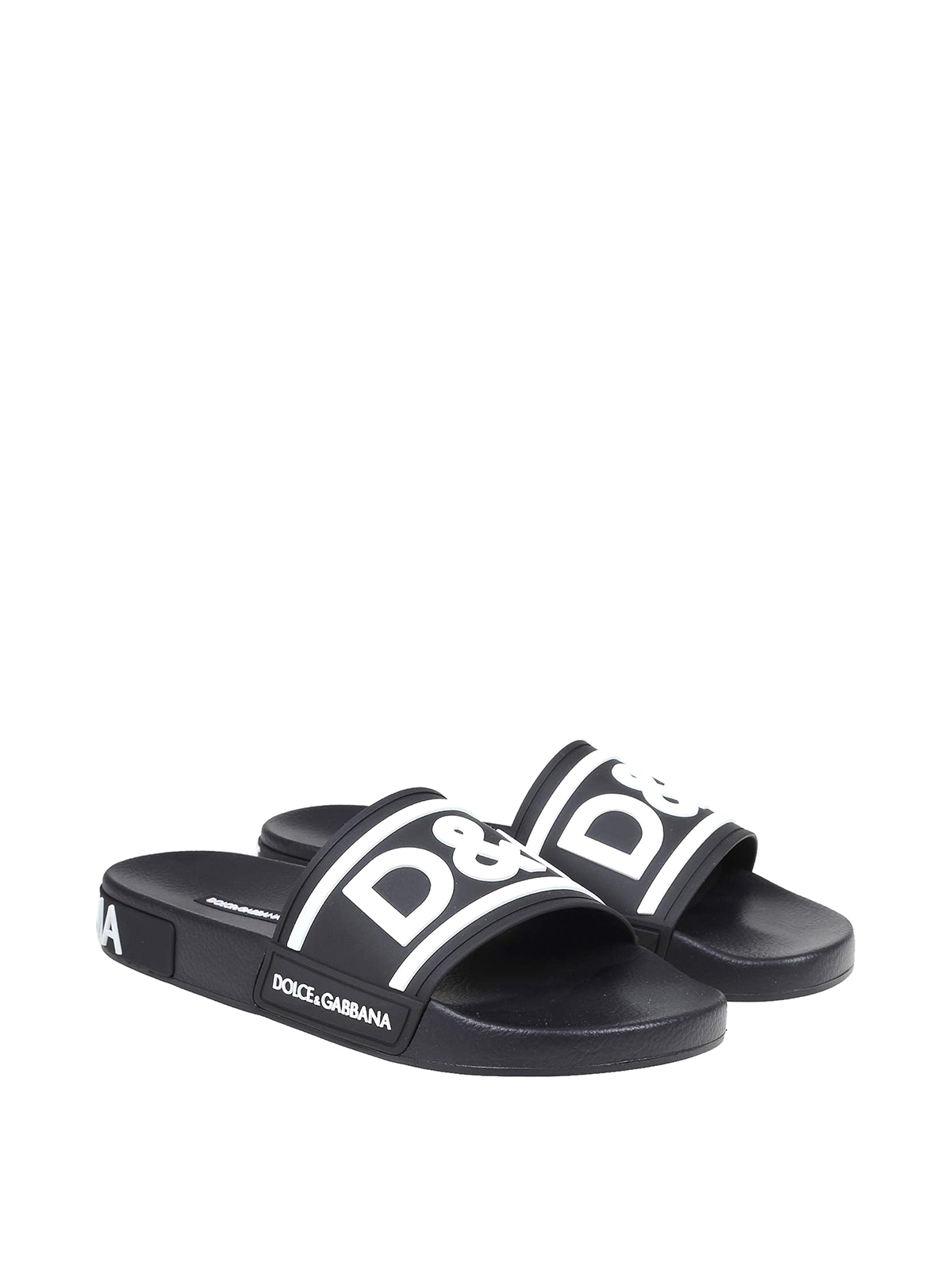 Flip flops Dolce & Gabbana - Rubber flip flops - CS1991AQ85889690