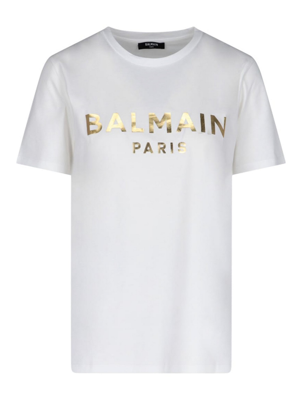T-shirts Balmain - Logo-print T-shirt ...