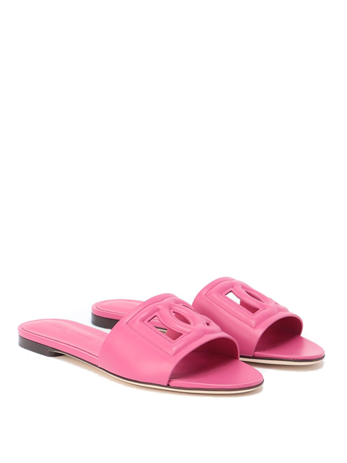 Sandals Dolce & Gabbana - Embossed logo sandals - CQ0436AY32980441