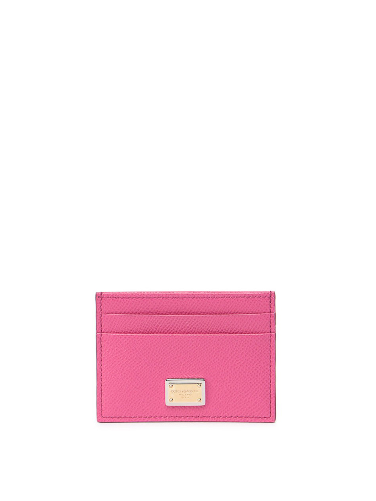 Wallets & purses Dolce & Gabbana - Dauphine leather card holder ...