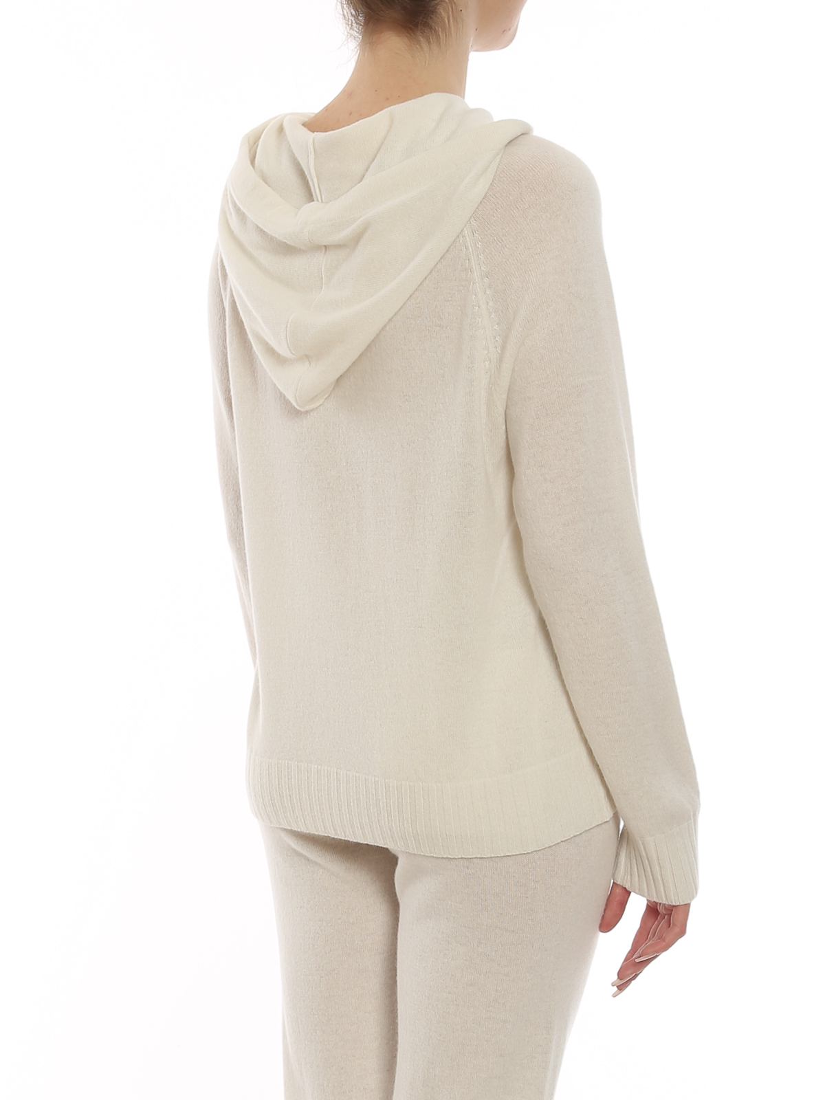 cashmere hooded cardigans