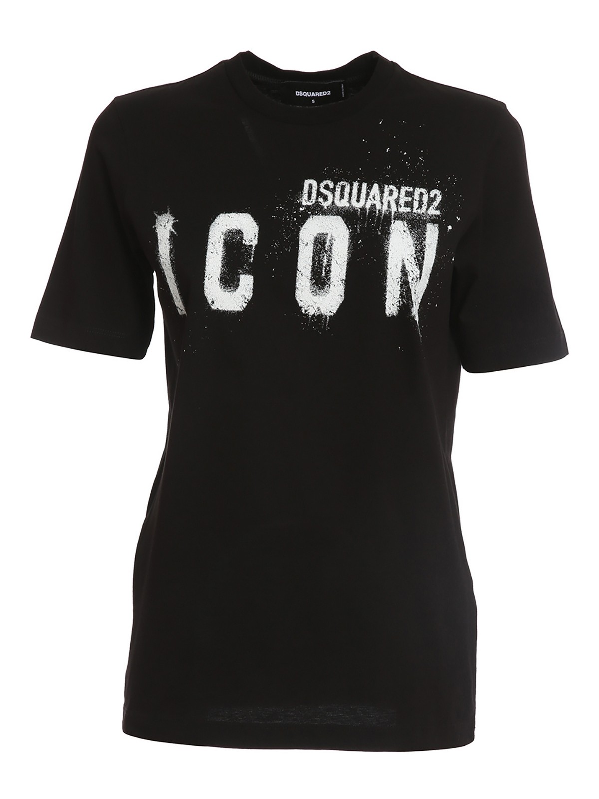 T-shirts Dsquared2 - Icon Spray T-shirt - S80GC0034S23009900 | iKRIX.com