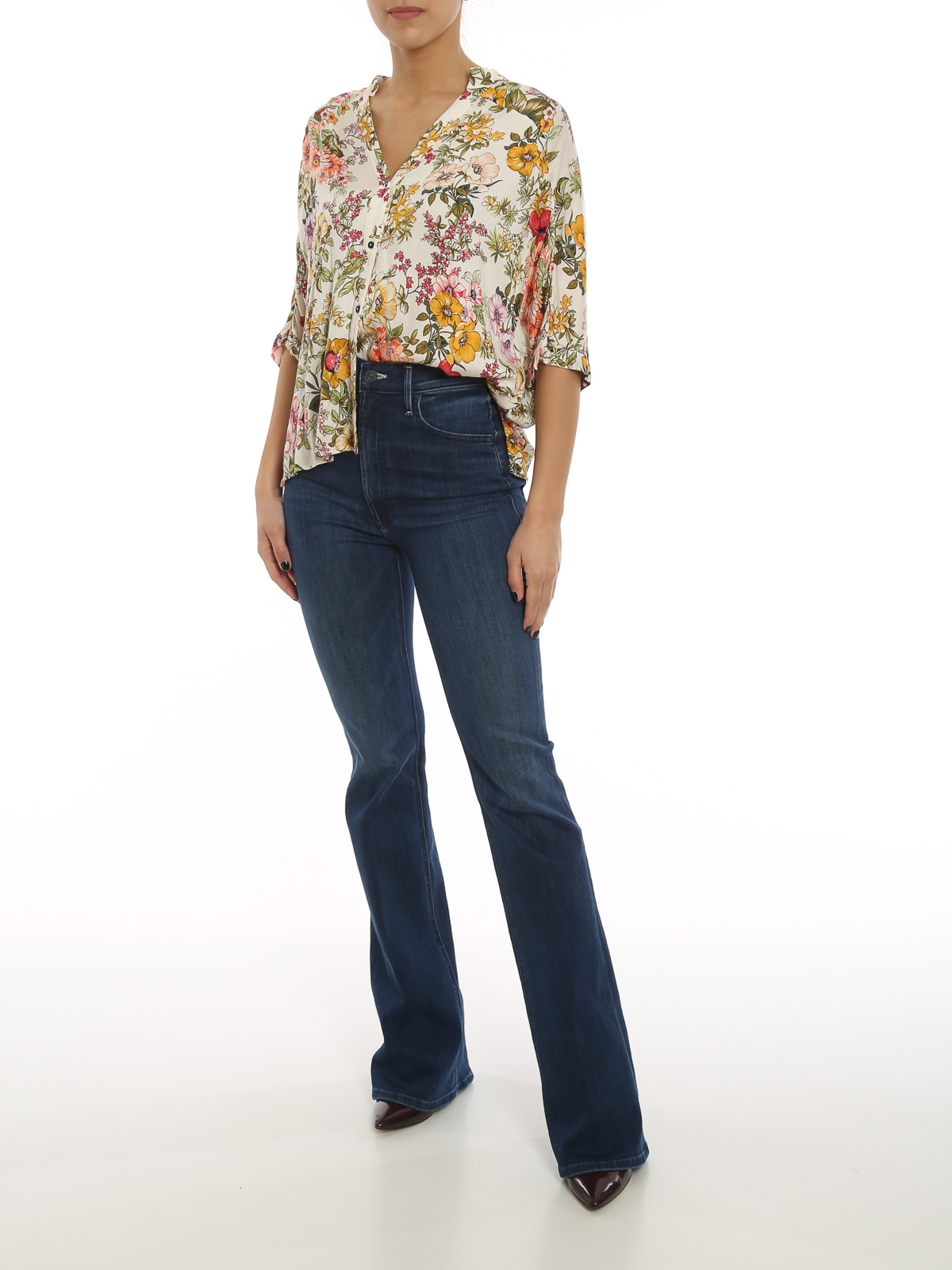 Flared jeans Mother - The Mellow Drama jeans - 1135A360ACPANCHORPOINT