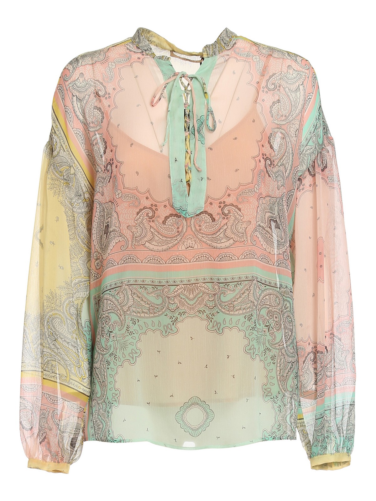 Blouses Twinset - Georgette blouse - 221TP270206801 | Shop online at iKRIX
