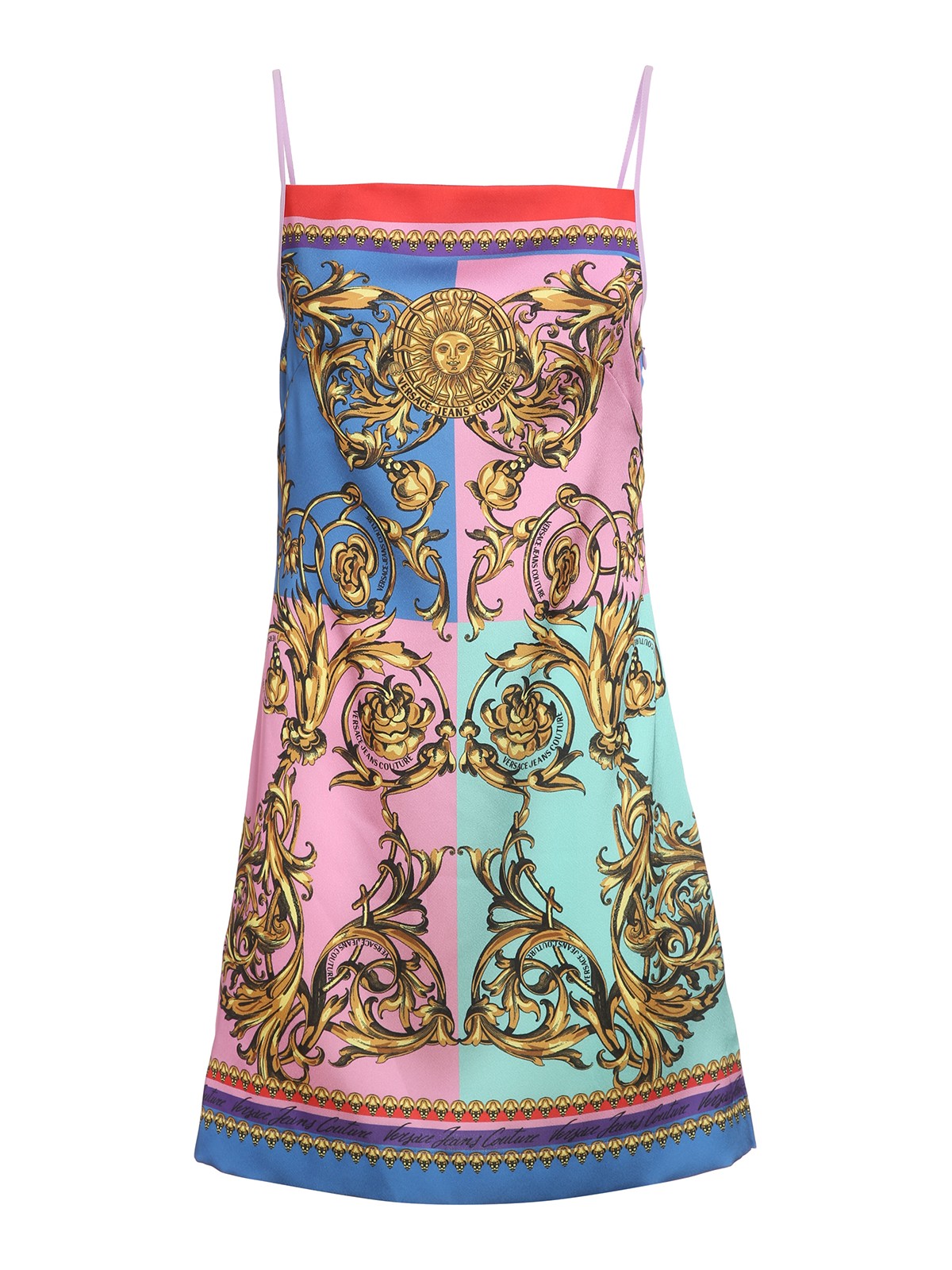 Abiti corti Versace Jeans Couture - Abito smanicato Multi Baroque -  72HAO936NS117GM3