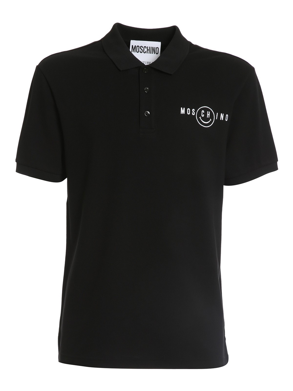 Polo shirts Moschino - Smiley® embroidery polo shirt - 120420421555