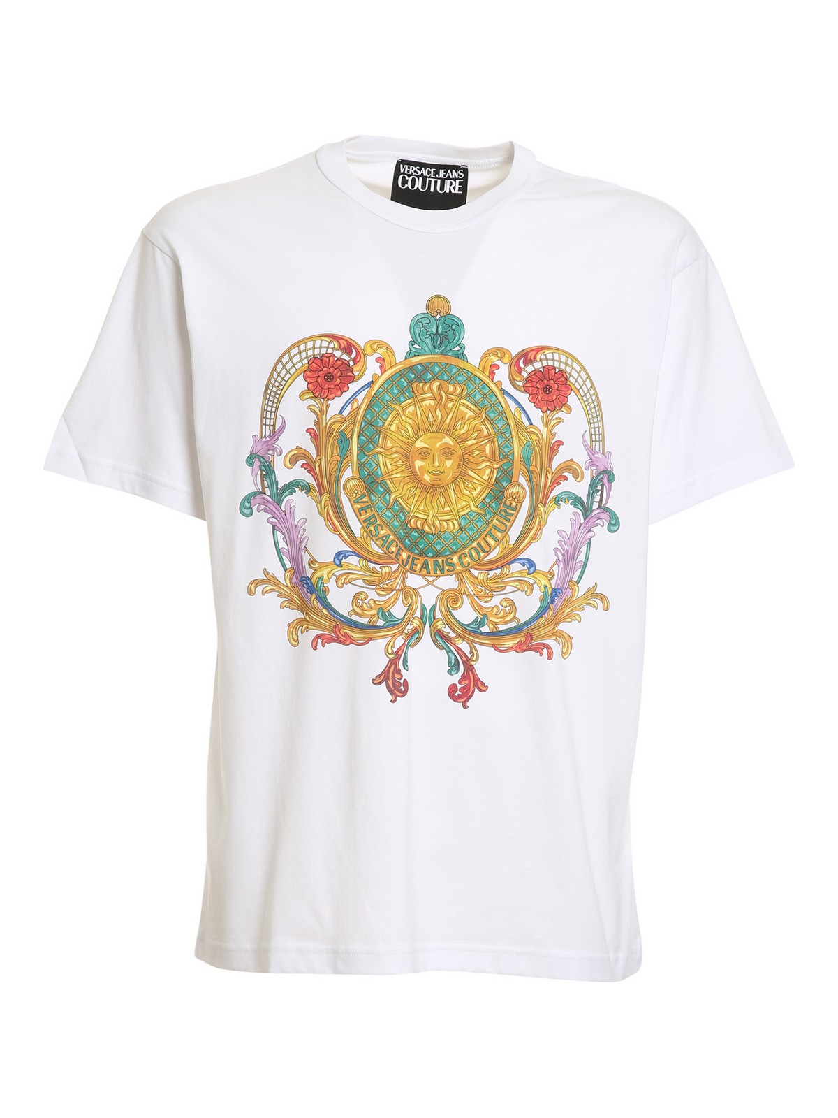 T-shirts Versace Jeans Couture - Jersey T-shirt - 72GAHF02CJ00F003